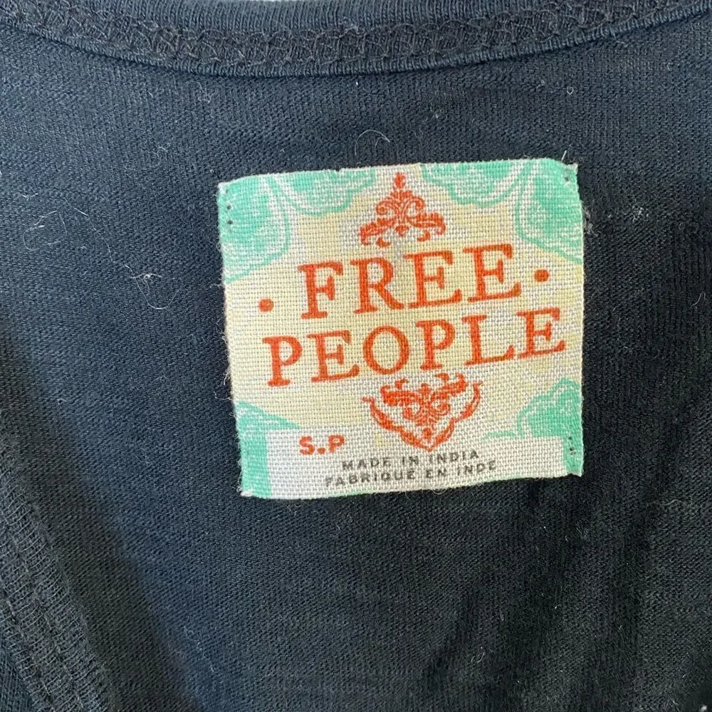 Free People Babydoll Style Top Women’s Size Small